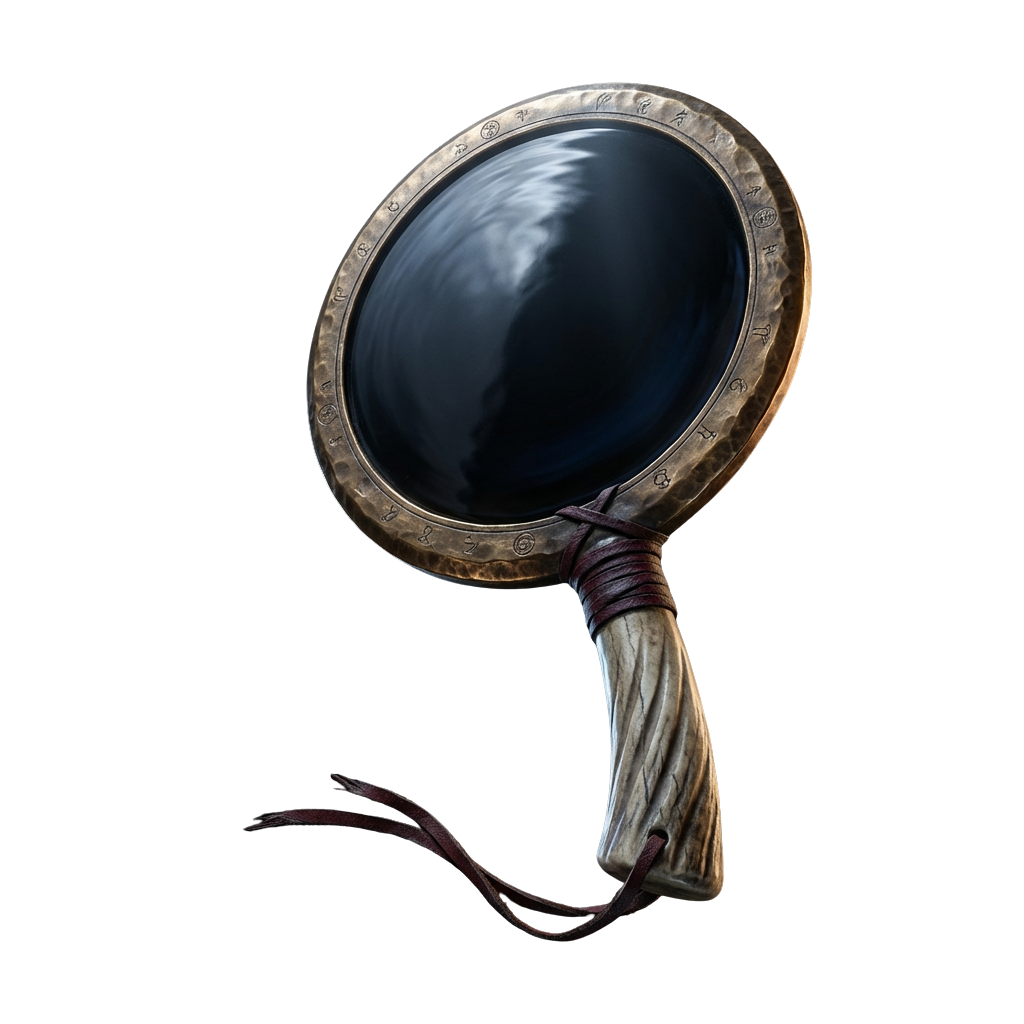Obsidian Mirror talisman