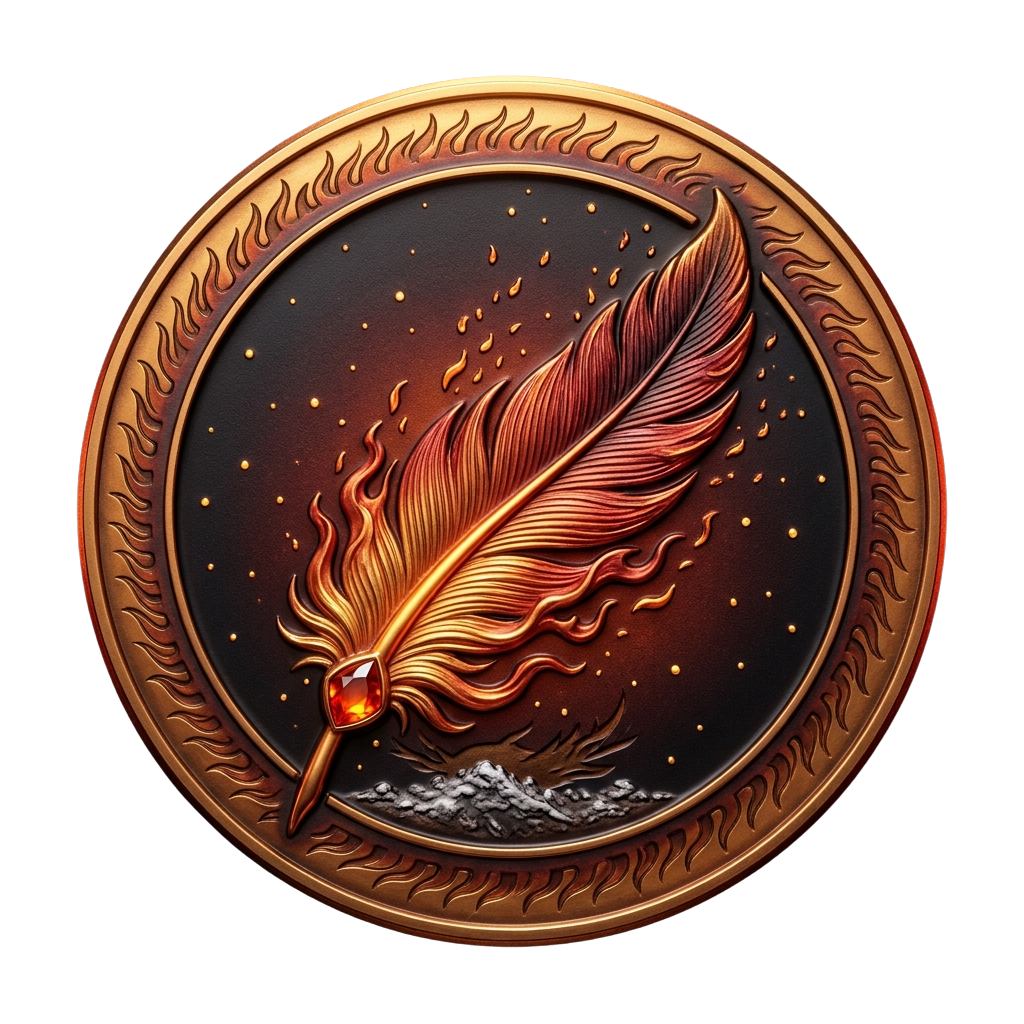 Phoenix Feather talisman